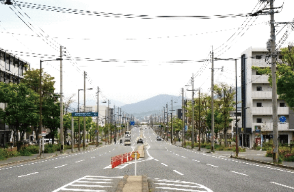 写真:学園通線