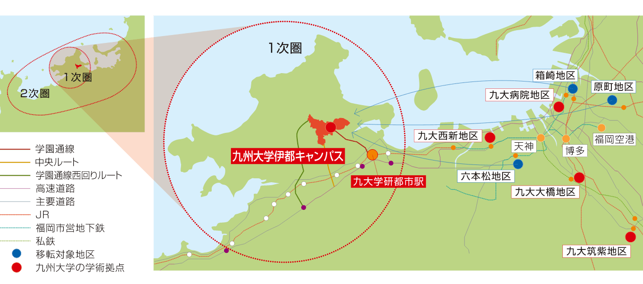 図：構想の対象エリア